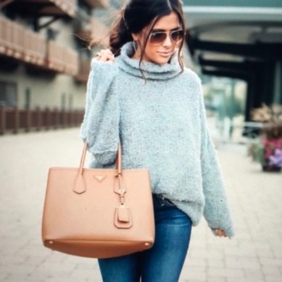 Free People Sweaters - Free People BFF Sweater Aqua Star Size Medium
